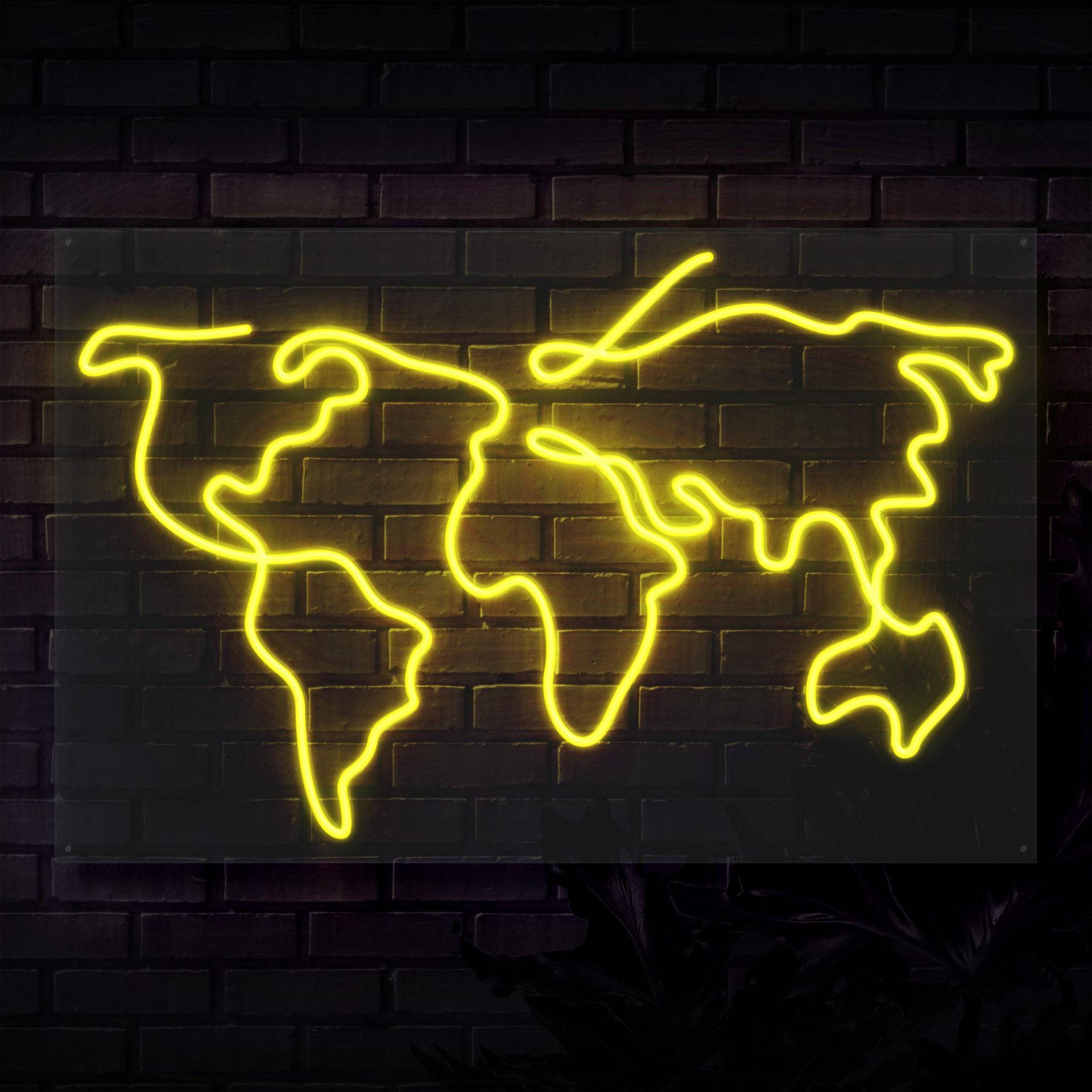 Neon Yellow Wallpaper