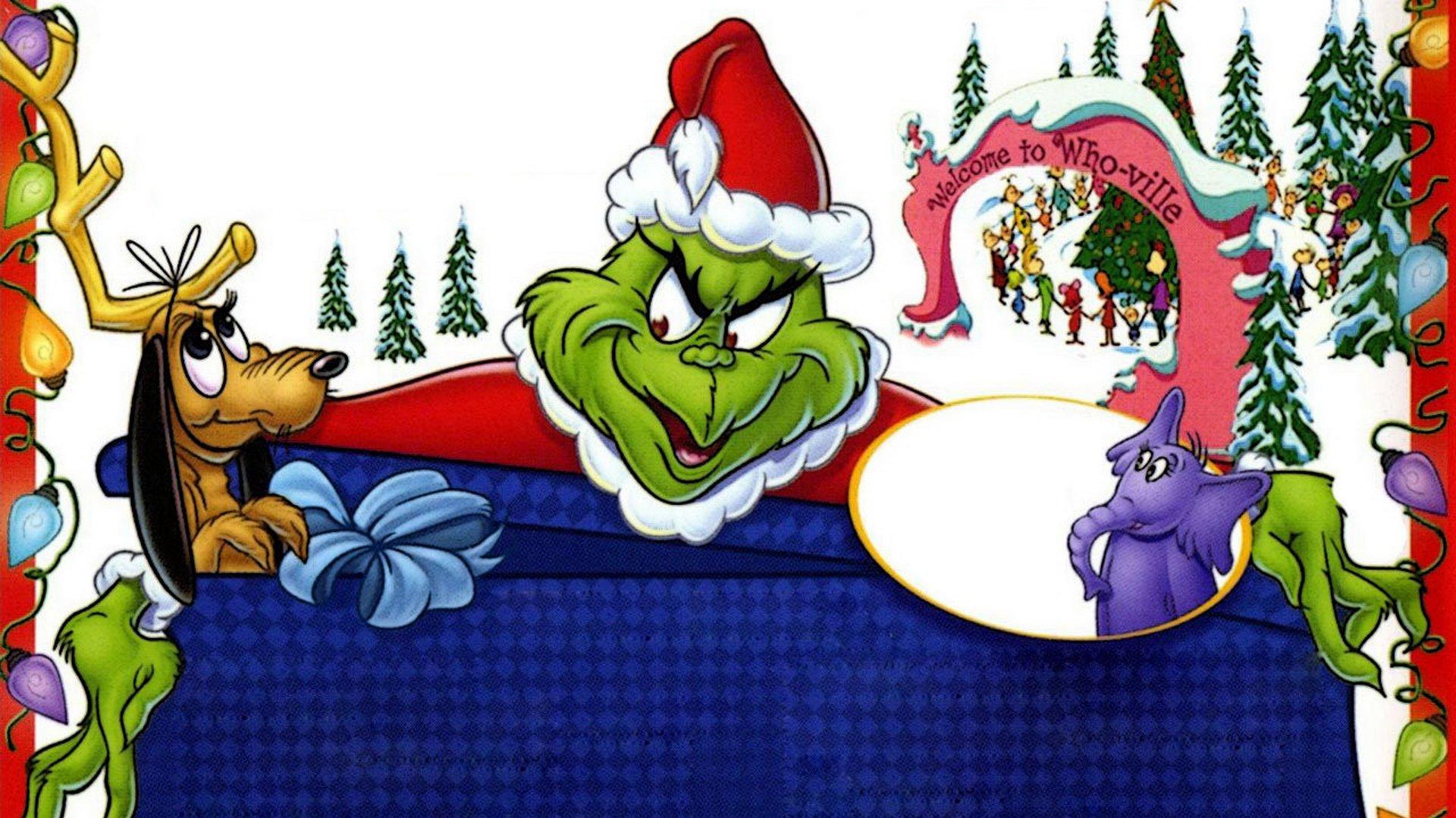 Dr Seuss How The Grinch Stole Christmas HD Wallpaper And