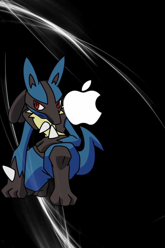 Lucario iPhone iPod Wallpaper by Rubez2525 on
