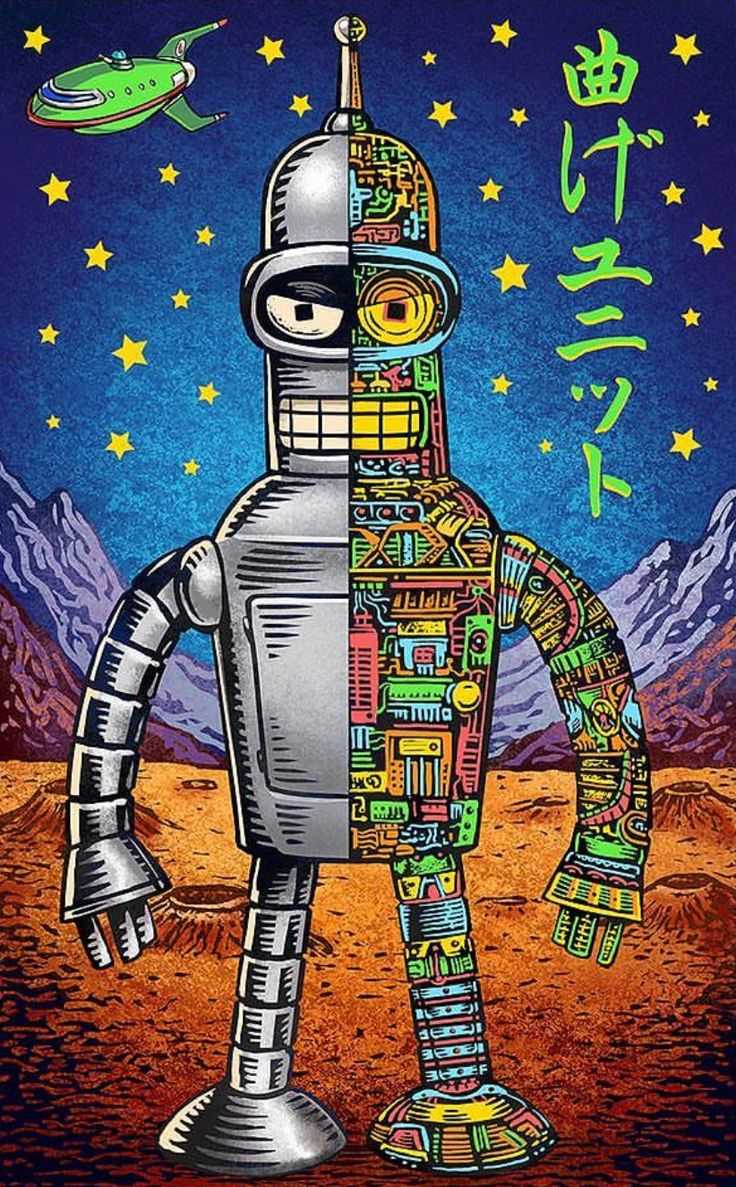 Bender Wallpaper Awesome HD