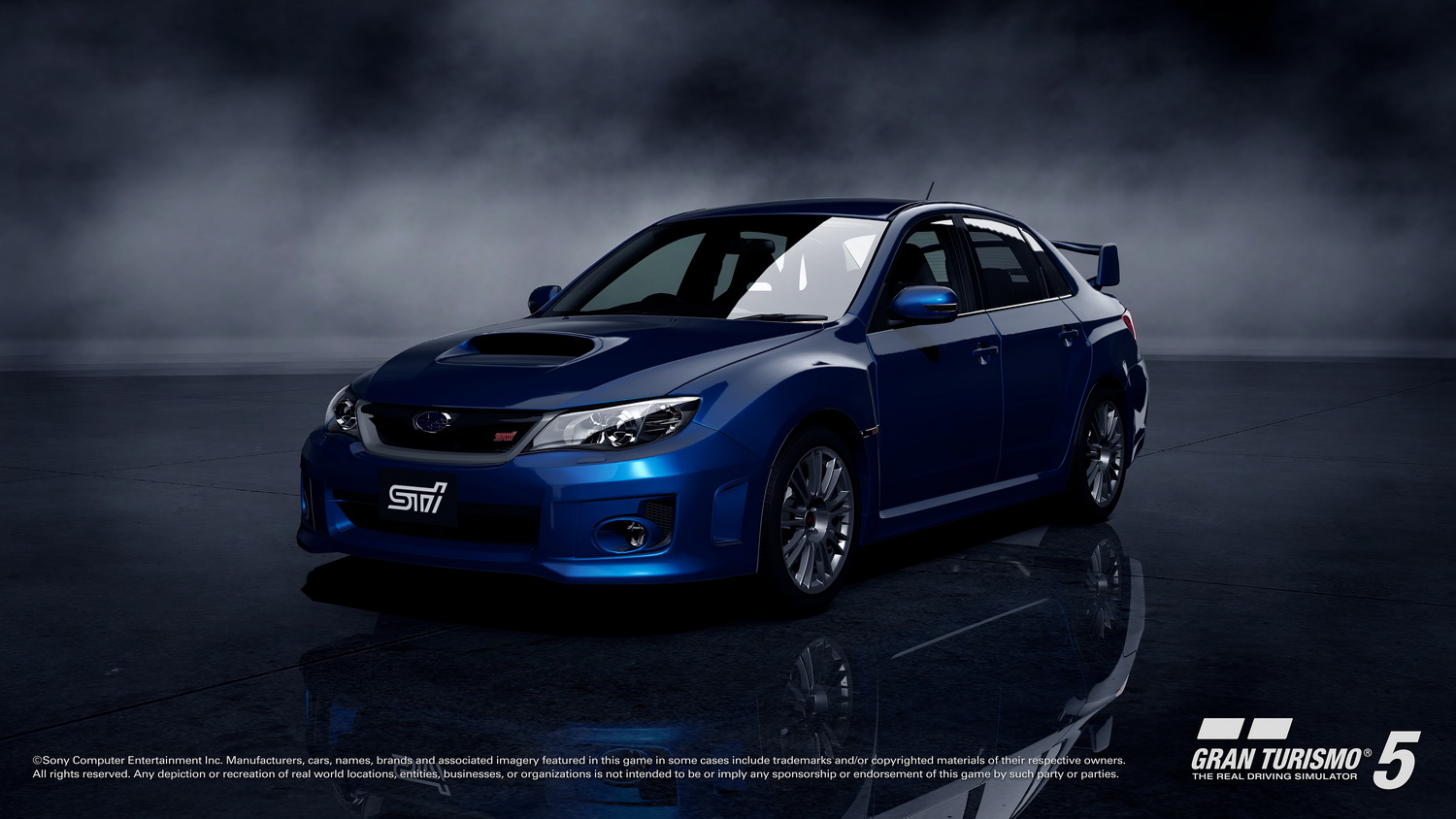 Related Image With Subaru Wrx Sti Blue Full HD Wallpaper