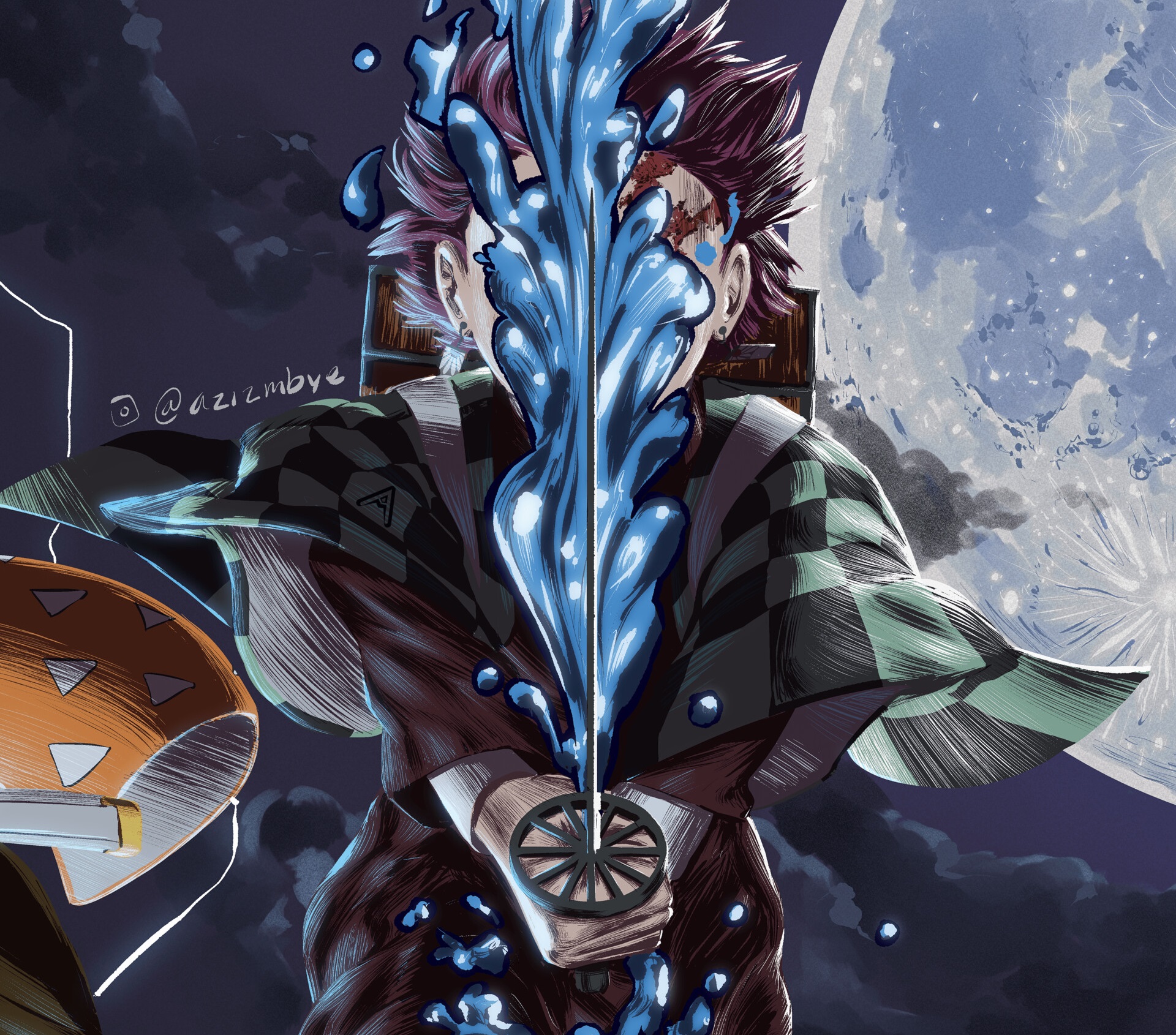 Tanjiro Kamado Anime Demon Slayer Wallpaper