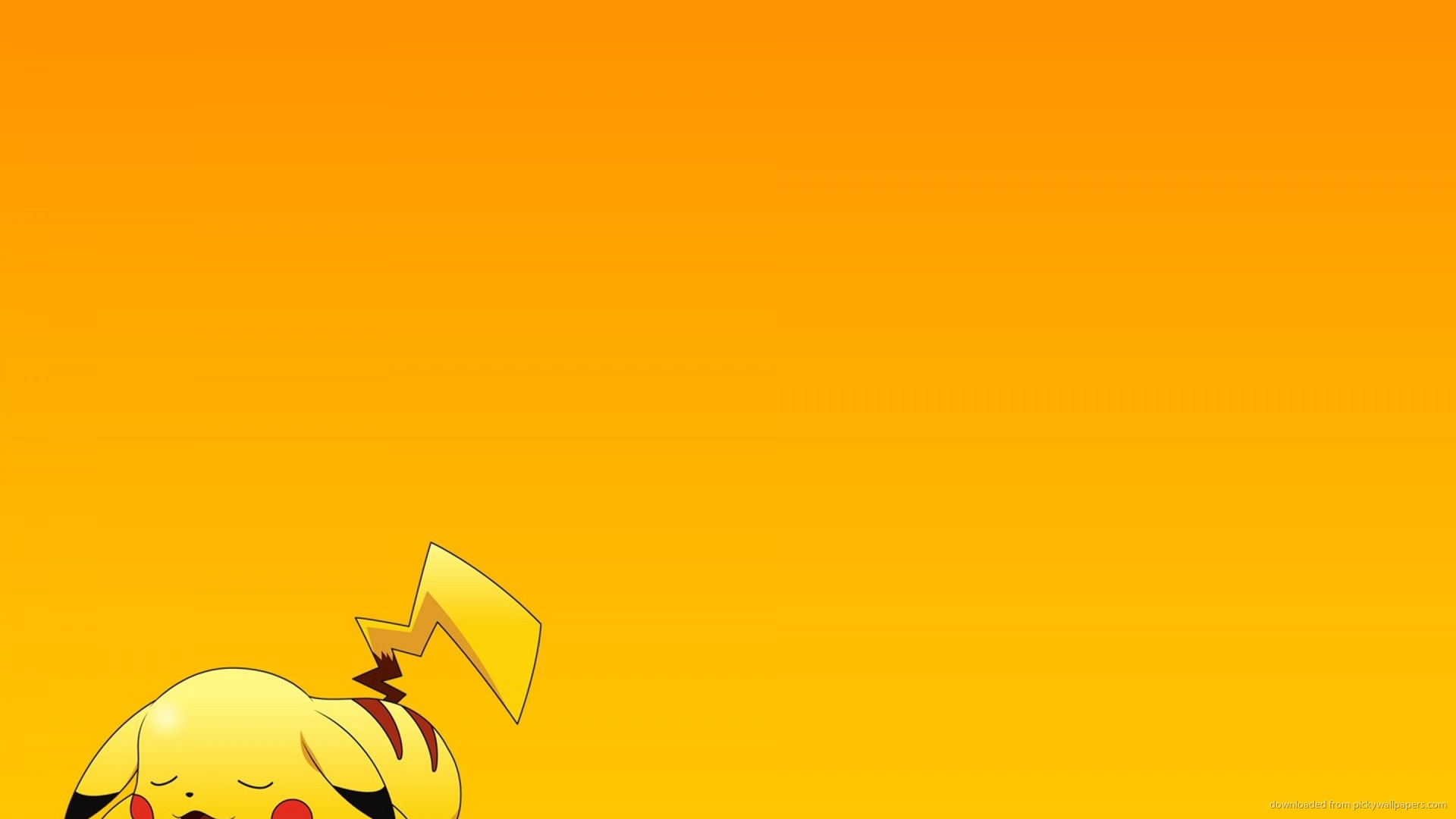 Sleeping Pikachu Wallpaper For