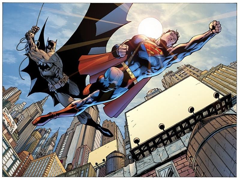Dsng S Sci Fi Megaverse Superman Batman Posters Plus New Art By