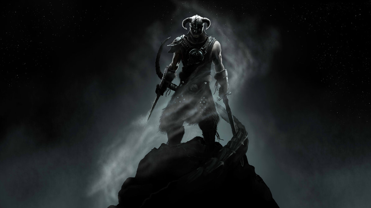 Skyrim Wallpaper Painting By Blindtoyou