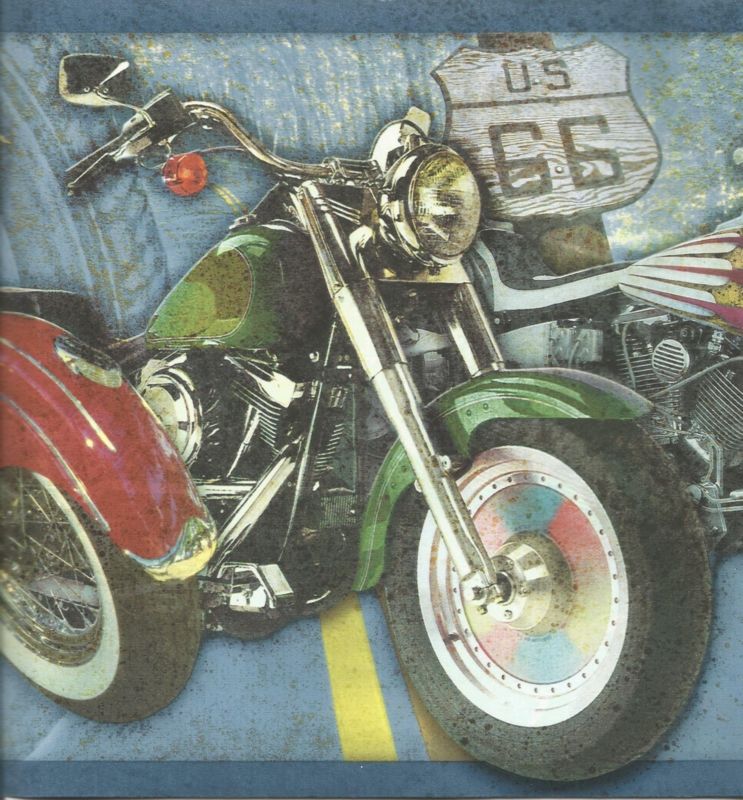 Motor Sports Motorcycle Motocross Bike Racing Wallpaper Border Isb 11b