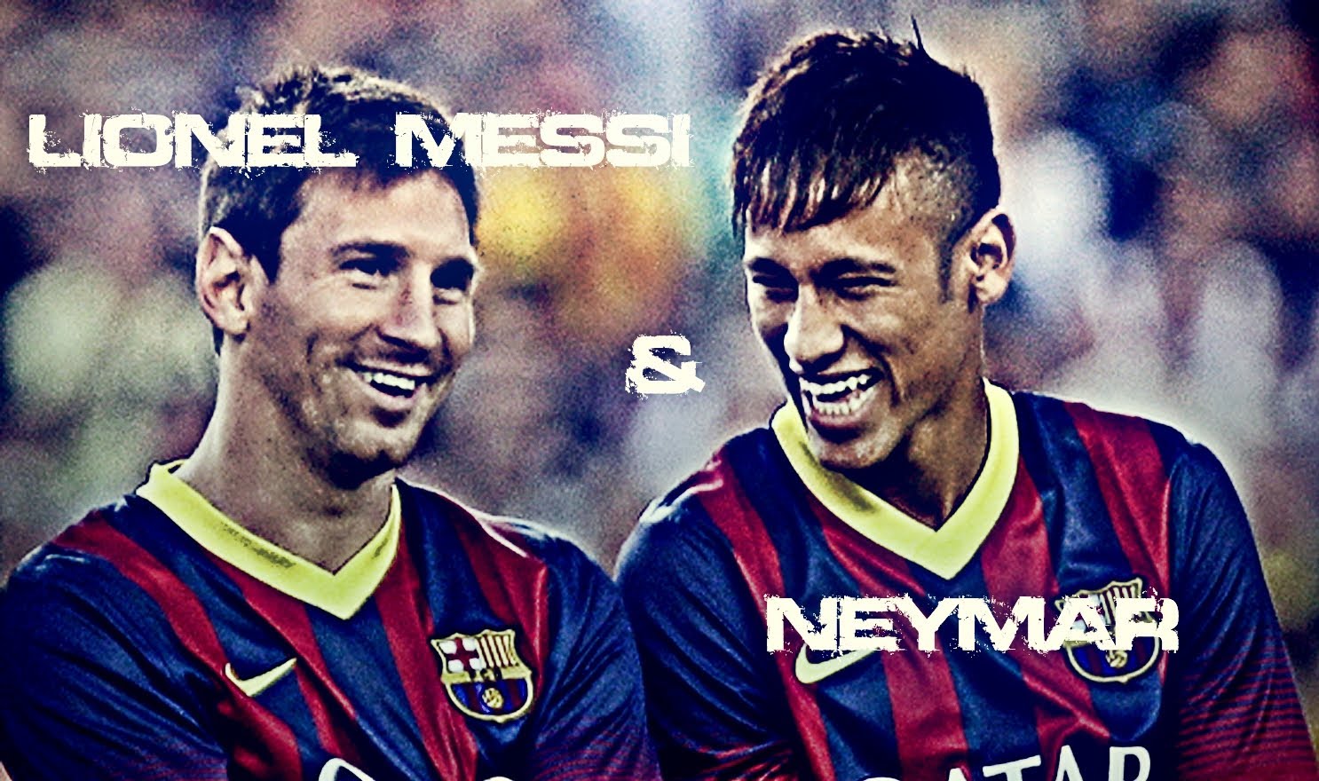 Neymar Jr. And Messi Wallpaper
