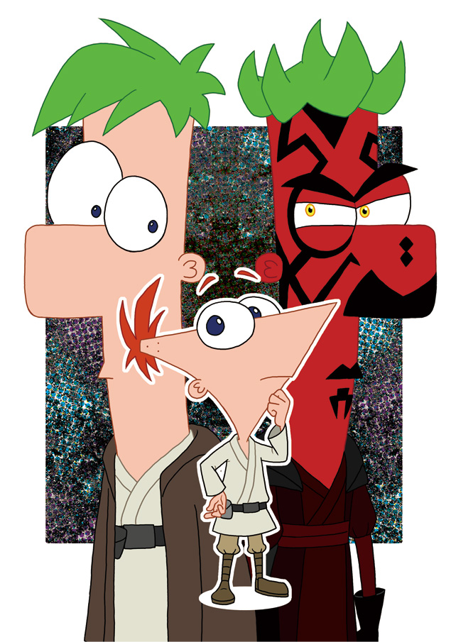 Phineas And Ferb Star Wars By Isuzu9