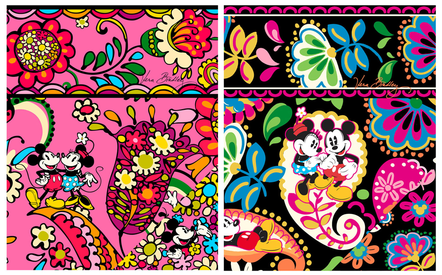 Disney Inspired Handbags And Accessories By Vera Bradley To Bloom This