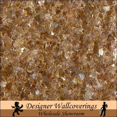 Hiya Mica   Deep Copper [FXX   3219] Designer Wallcoverings