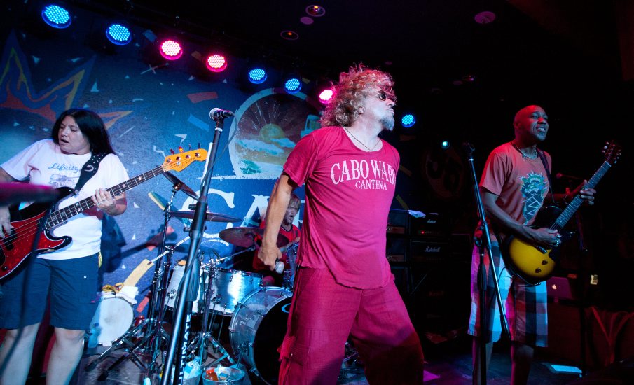 Sammy Hagar And His Band The Wabos Perform At Official Pre Concert