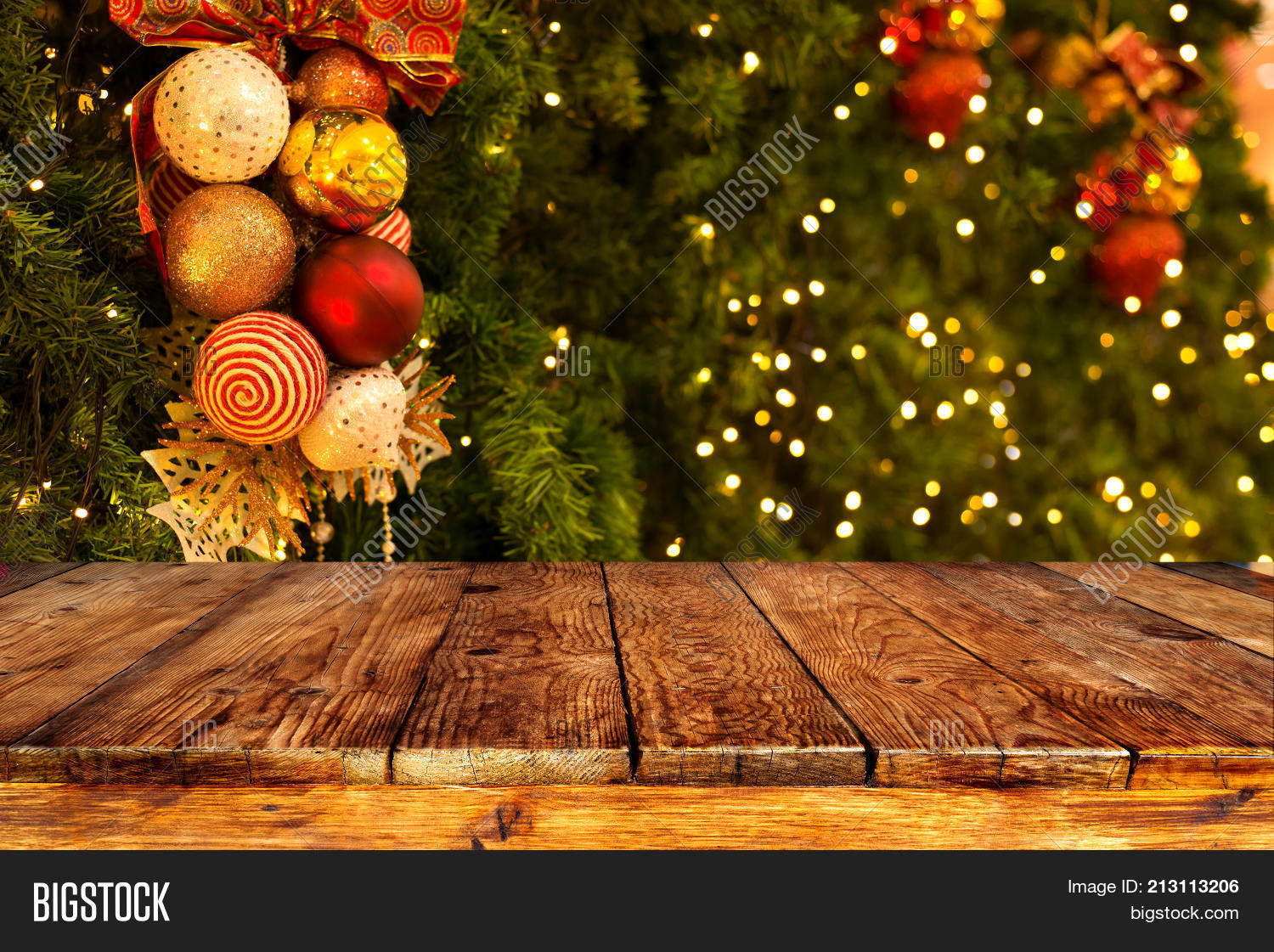 Christmas Tree Image Photo Trial Bigstock