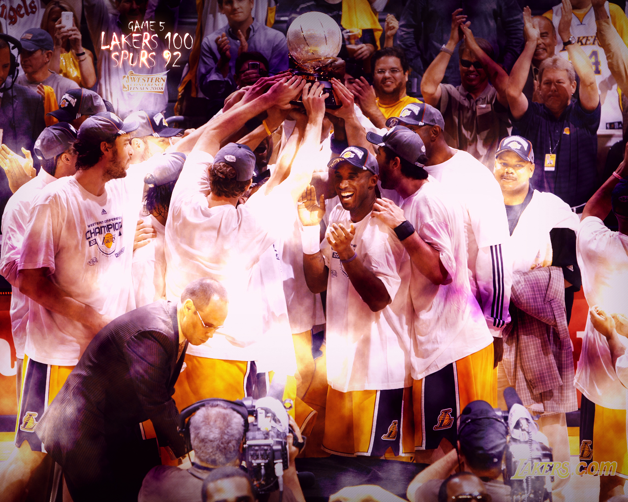 Los Angeles Lakers HD Wallpaper Here