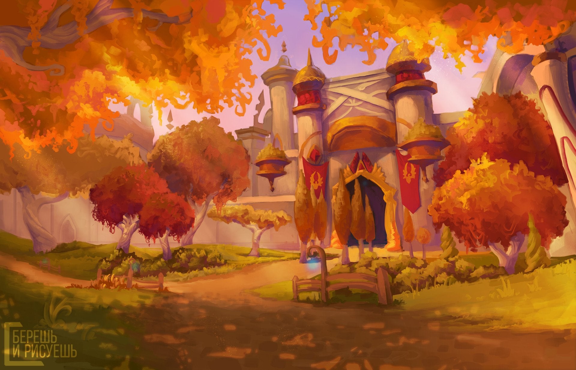 Warcraft Reforged Silvermoon HD Wallpaper