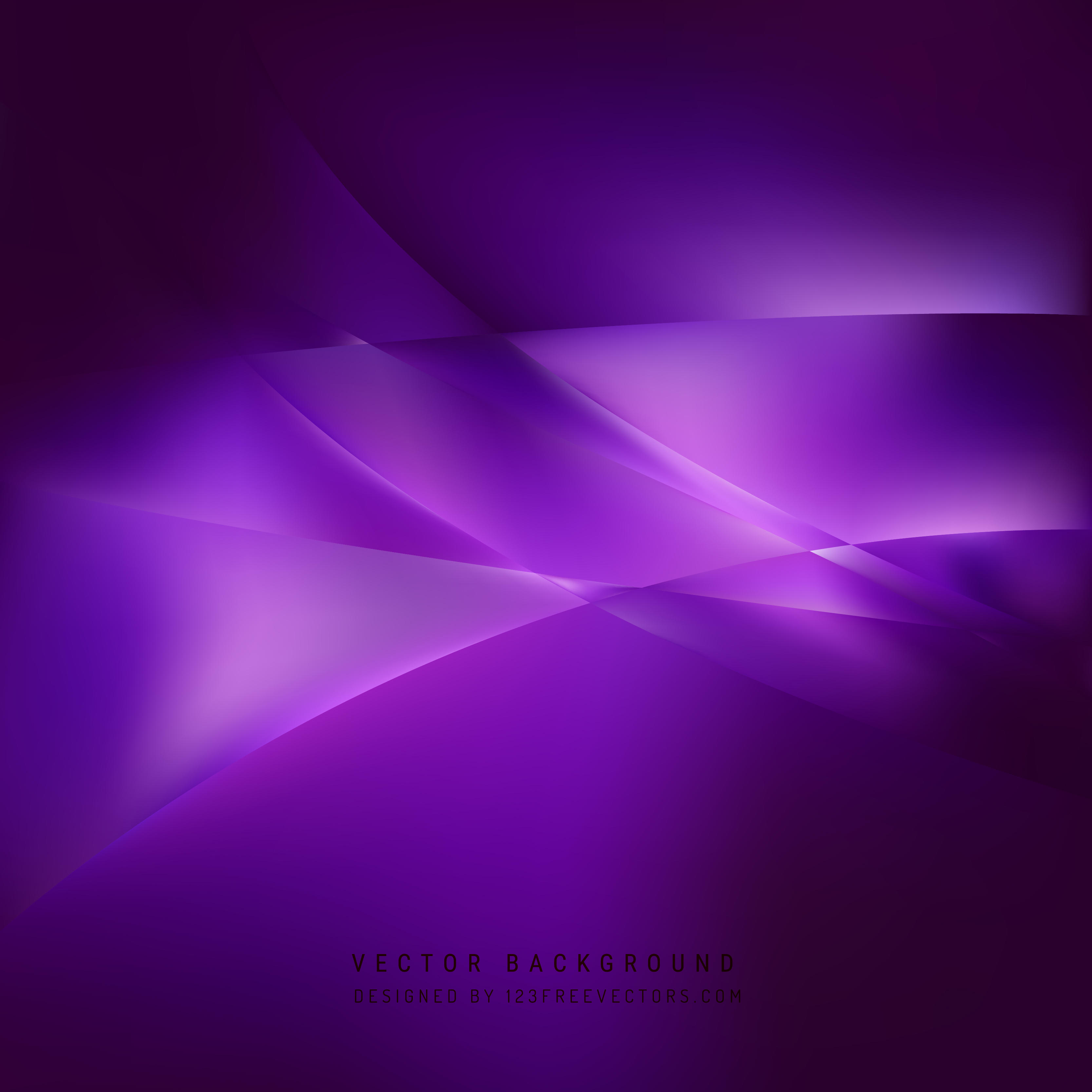 Abstract purple background with flowing curves and gradients