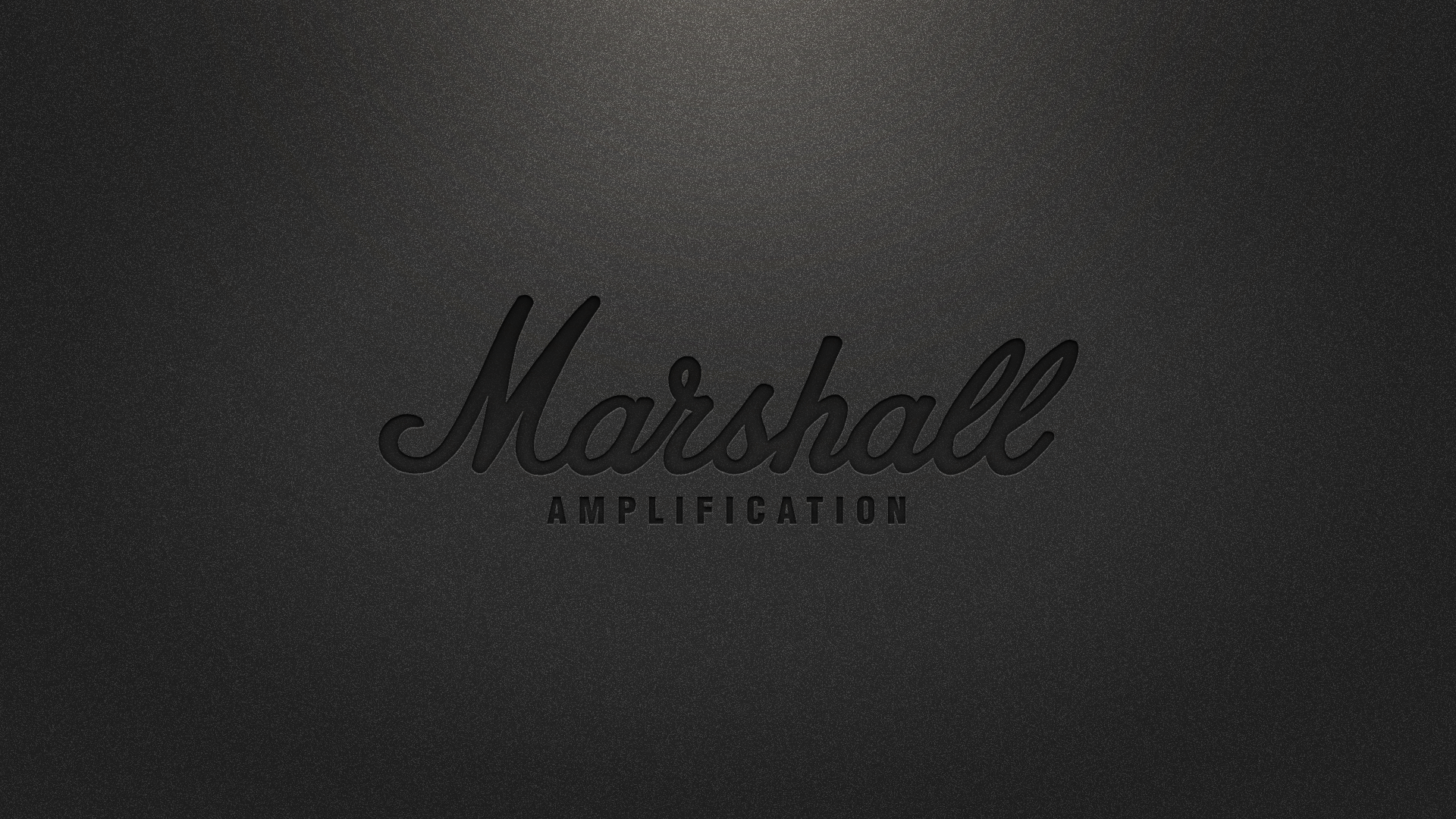 Marshall Amplification Black Wallpaper By