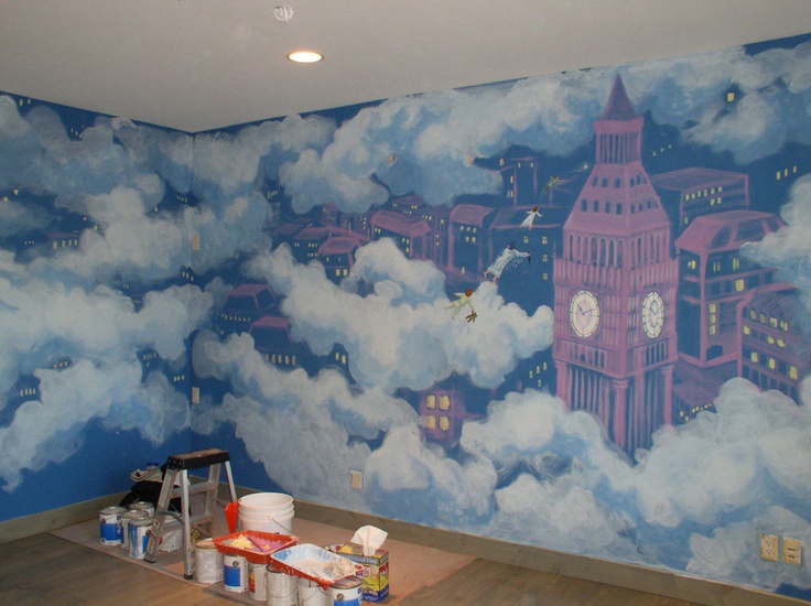 Peter Pan Room Wallpaper WallpaperSafari