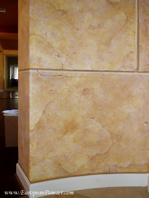 Paper Bing Faux Limestone Marble Wrinkled Skin Wood Graining