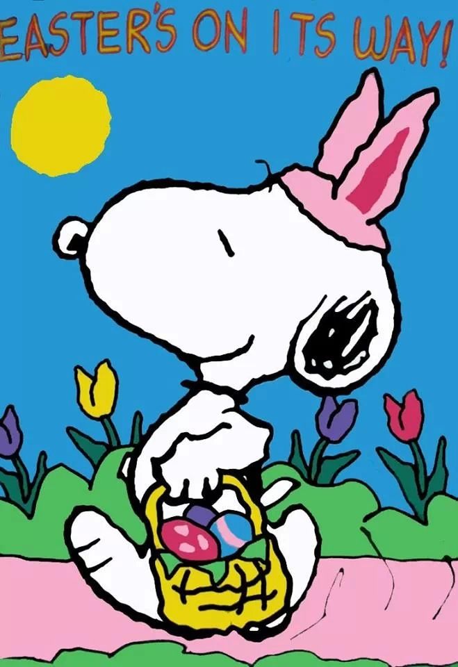 Easter Snoopy Peanuts