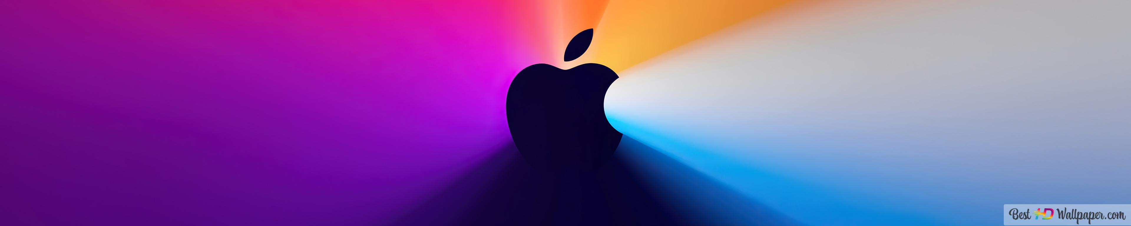 Apple Colorful Wallpaper