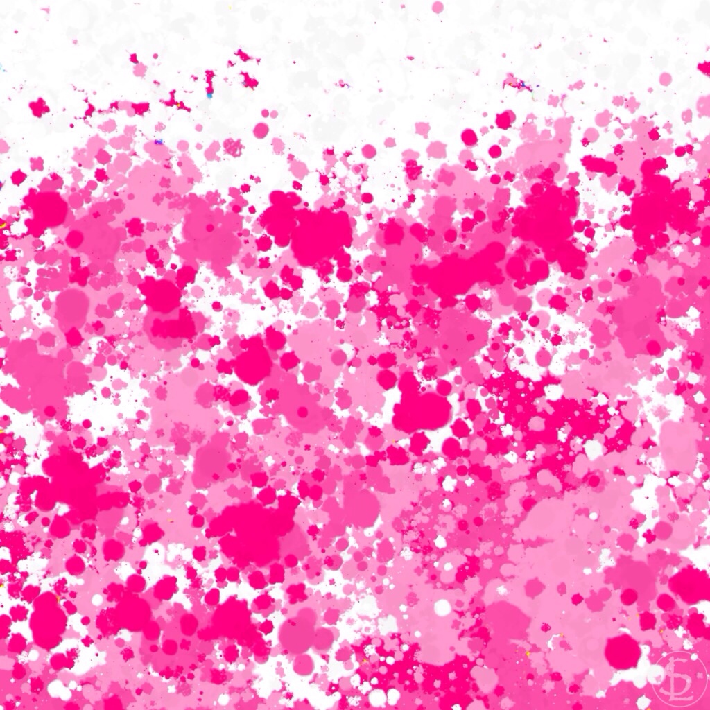 Pink Splatter Paint Background Background