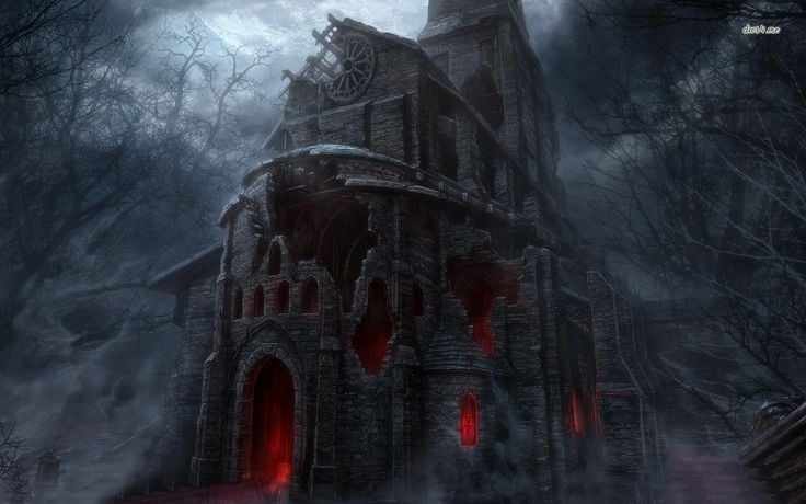 Castle Wallpaper Fantasy Wallpapers 2974 Victorian Gothic