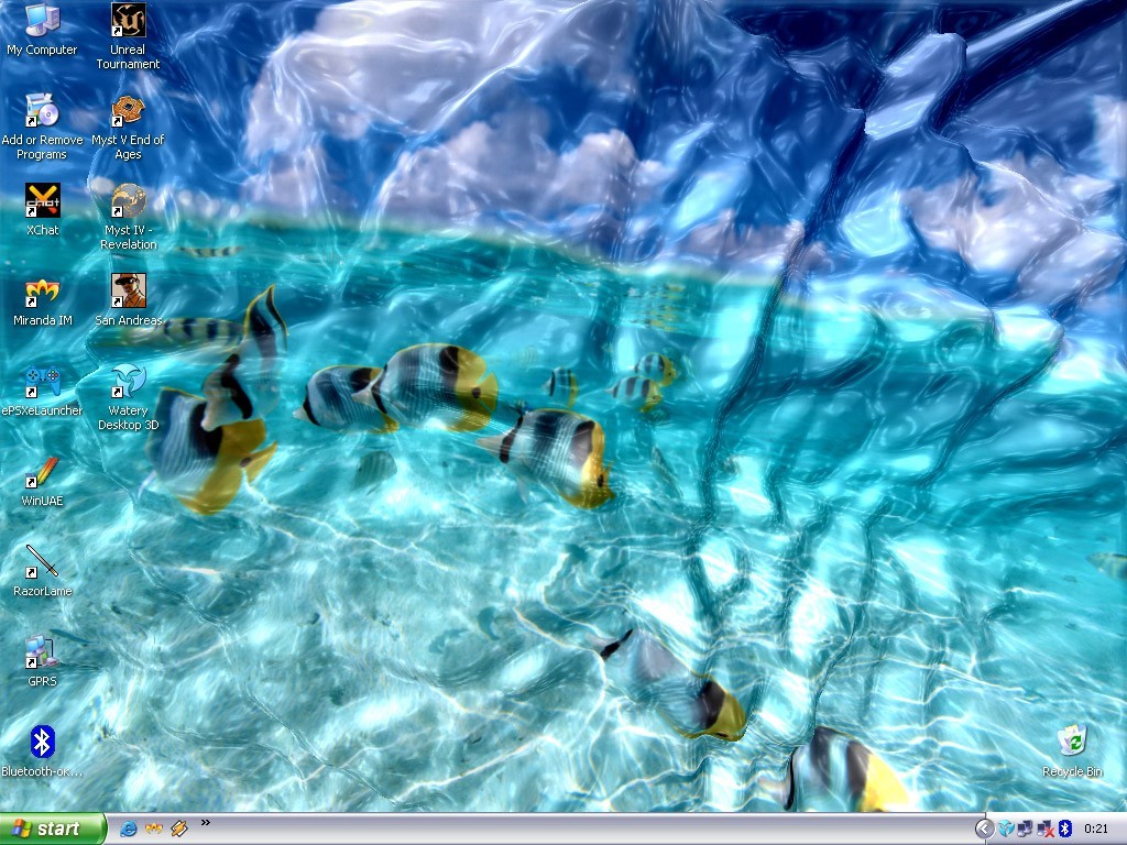Animated Wallpaper Watery Desktop 3d Prime