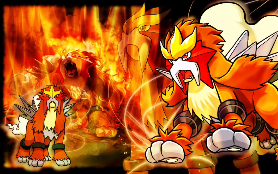 Entei Wallpaper By Ilona The Sinister