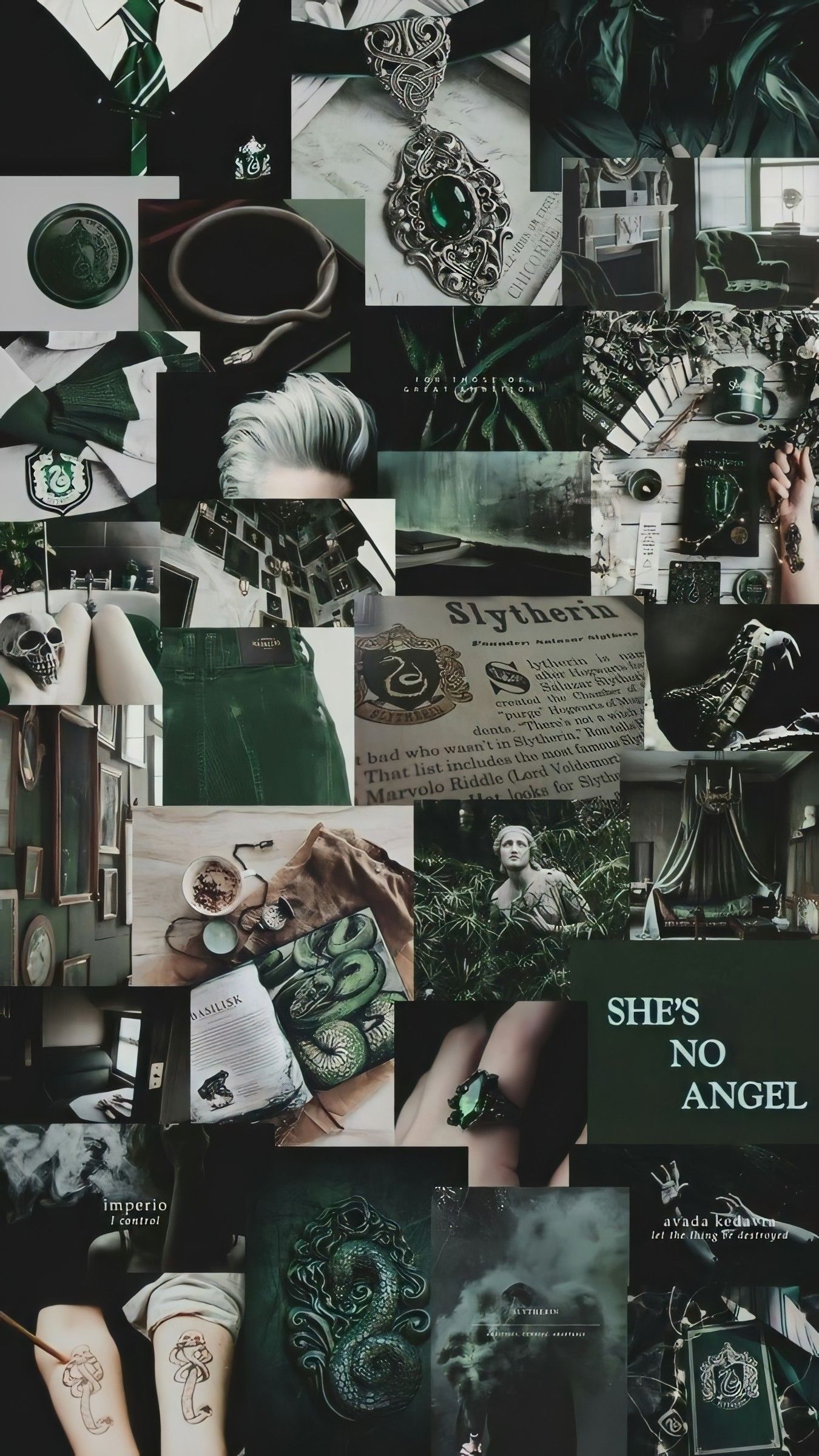 Draco Malfoy Harry Potter Wallpaper Aesthetic Slytherin