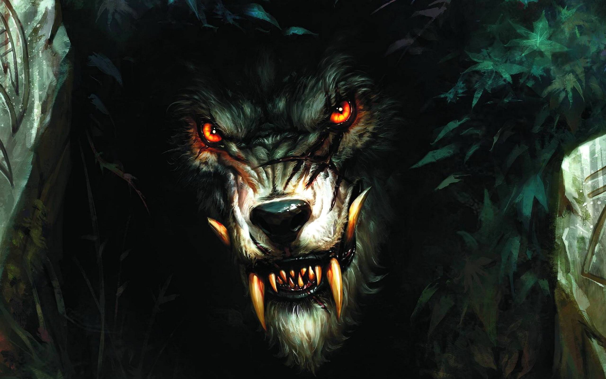 Werewolf Wallpaper Top Background