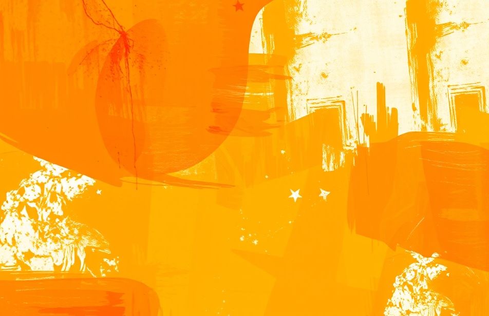 Abstract Orange Wallpaper