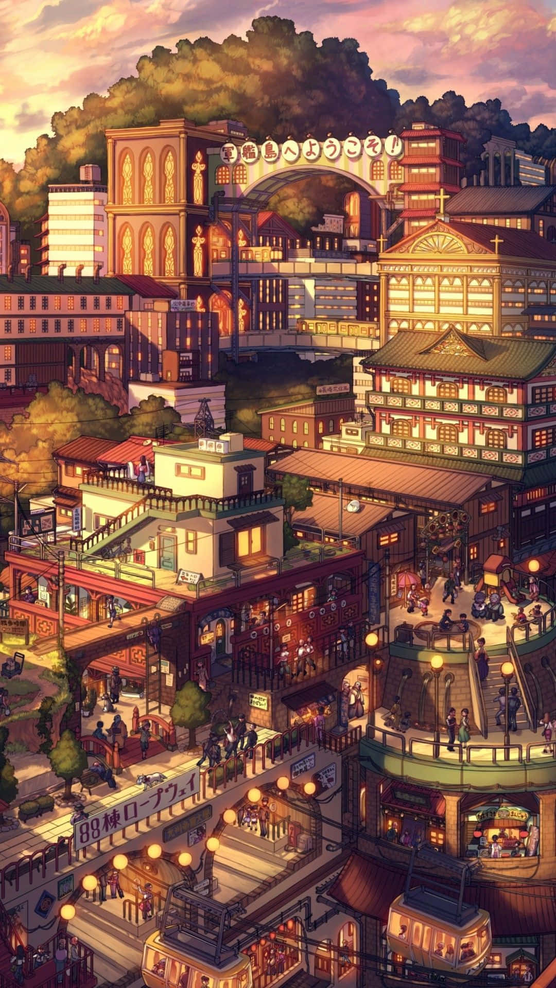 Vintage Anime Wallpaper