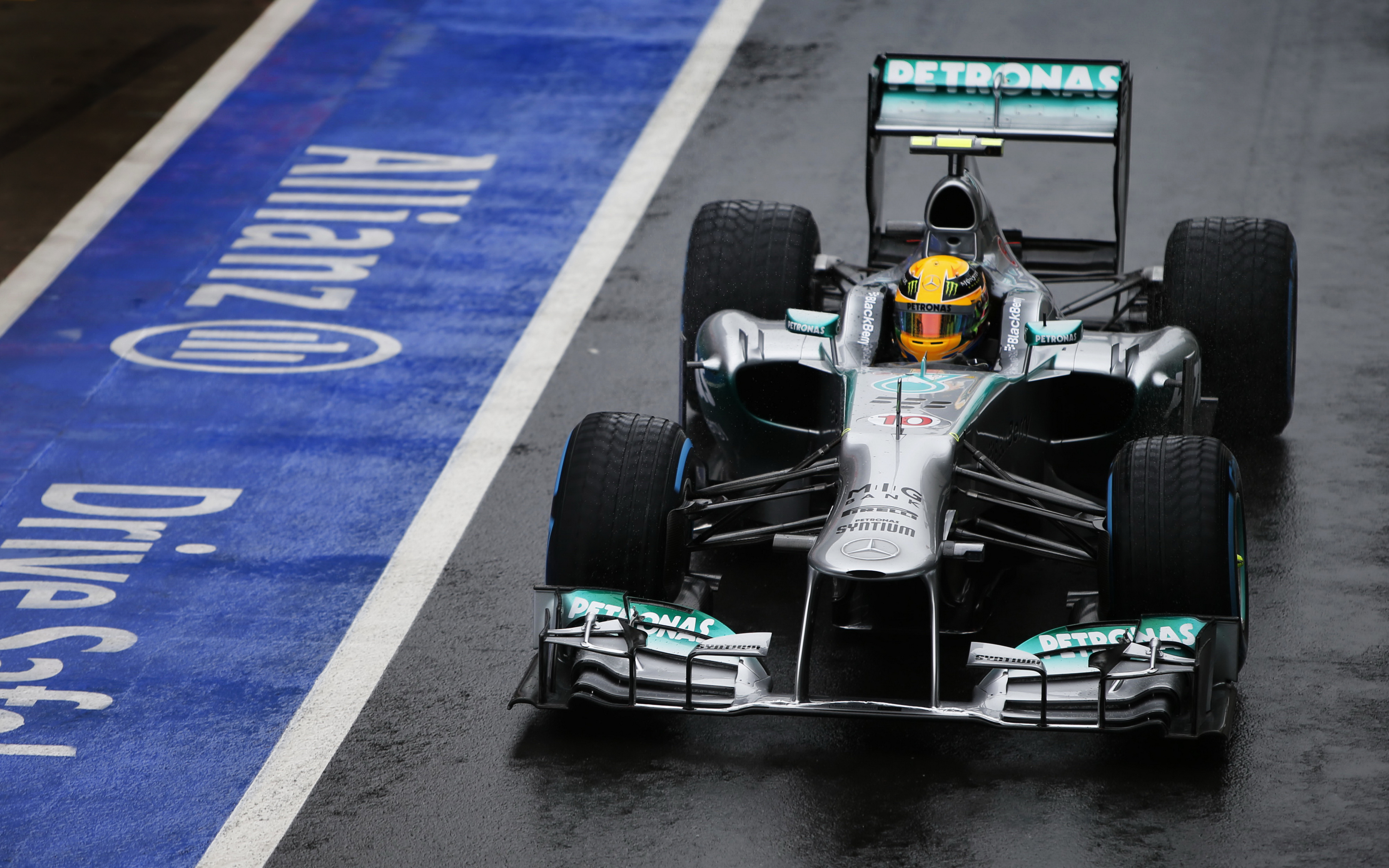 Formula F1 Lewis Hamilton Mercedes Car Race Wallpaper Photos