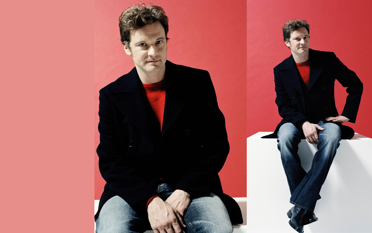 Red Colin Firth Wallpaper