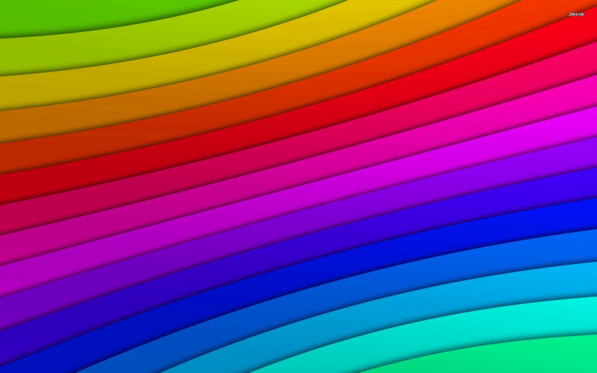 Desktop Wallpaper Colored Curved Lines