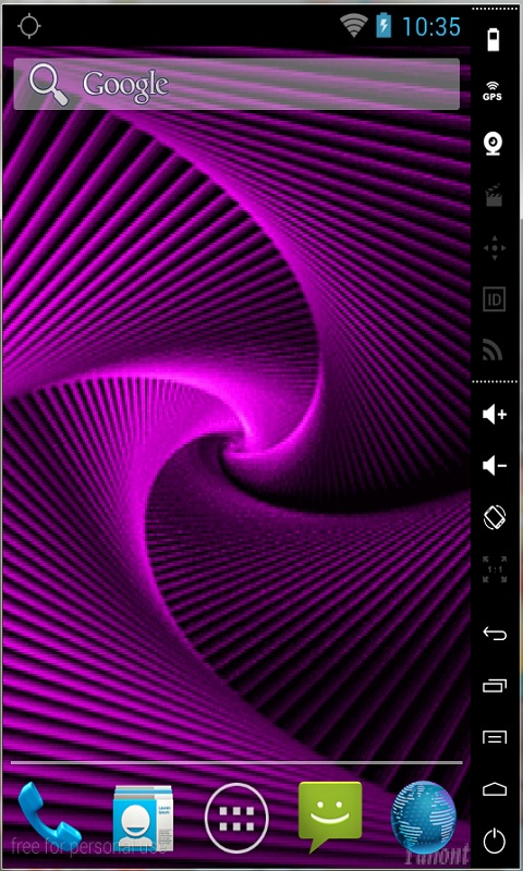 Hypnotic Purple Live Wallpaper Apps For Android Phone