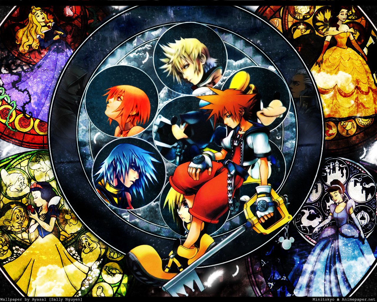 Kingdom Hearts HD Wallpaper Background Image
