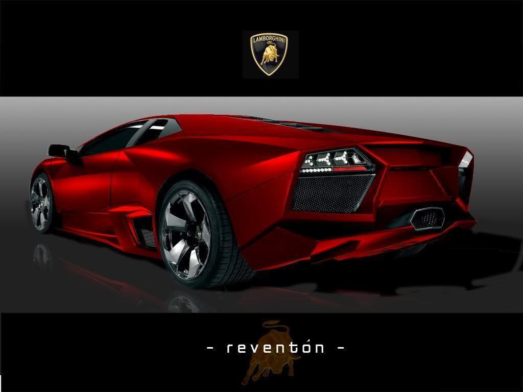 Red Lamborghini Reventon Wallpaper