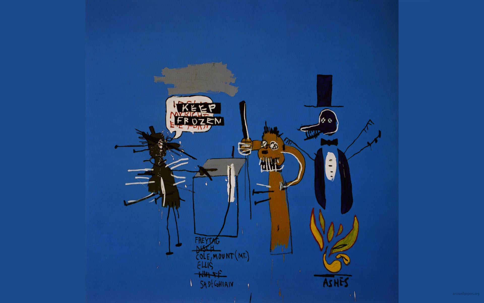 Basquiat Wallpaper Paintings Art Desktop