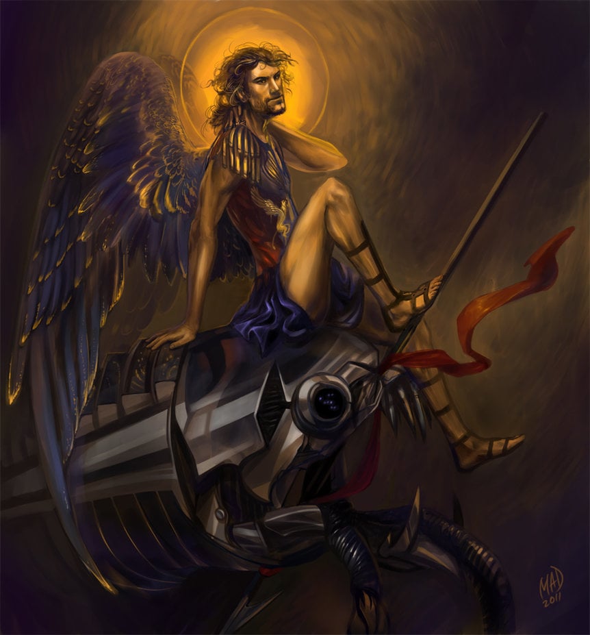 Archangel Michael by DemonLife on