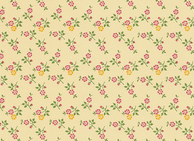 Yellow And Pink Flower Wallpaper Carta Varese Paper