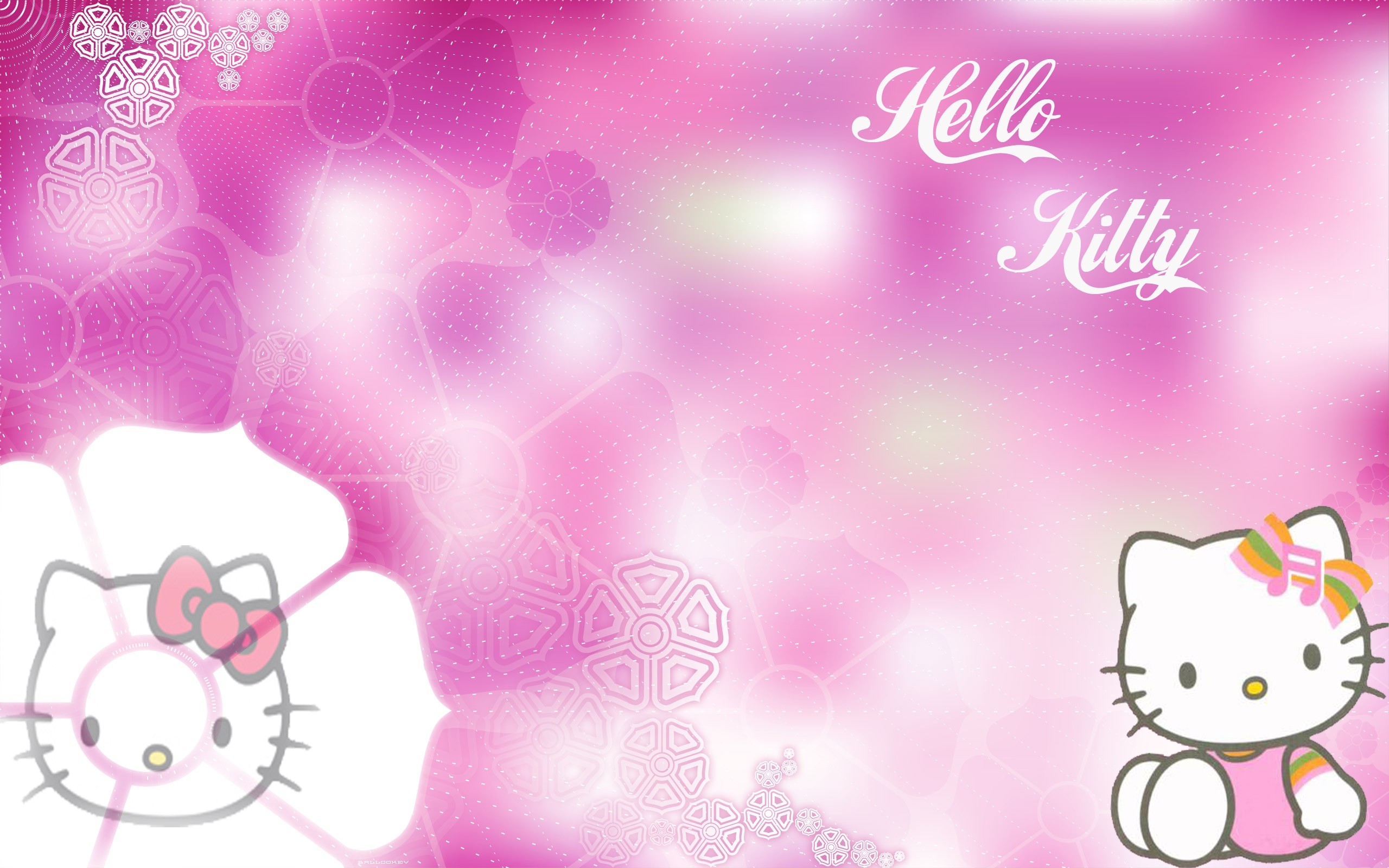 Hello Kitty HD Background Image
