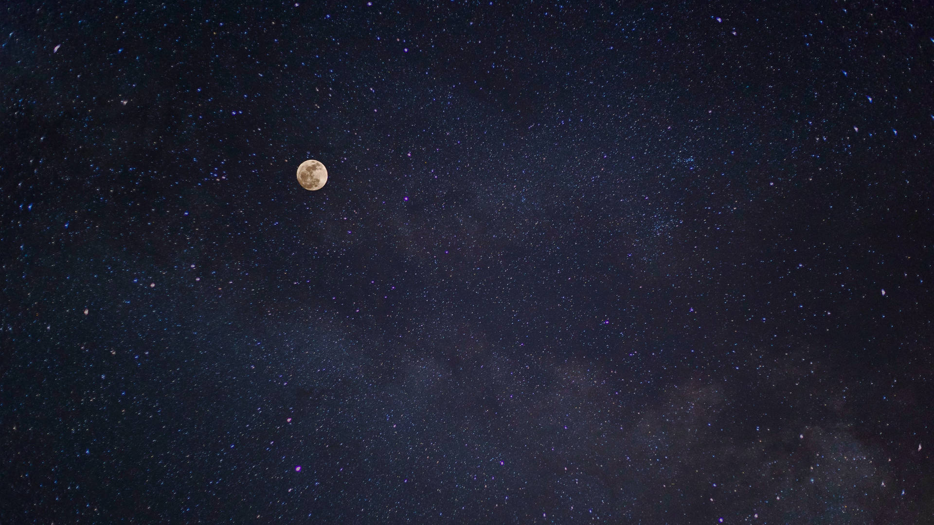 Moon And Stars Wallpaper