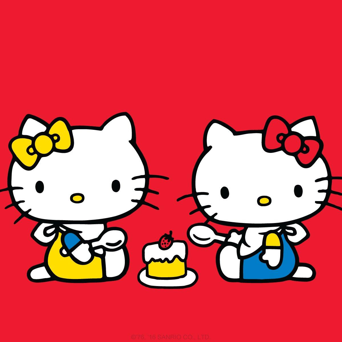 Hello Kitty on Today is a very special day