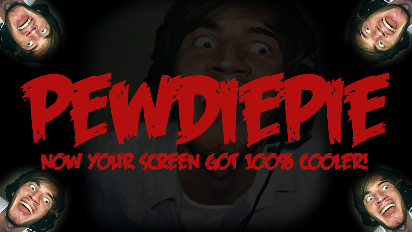 PewDiePie wallpaper I made for you brofist   LadyEmzy16 Photo