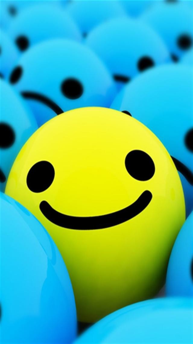 smiley faces face wallpaper for your desktop background   Quoteko 640x1136