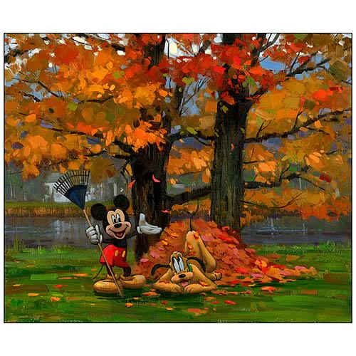 Mickey Mouse Autumn