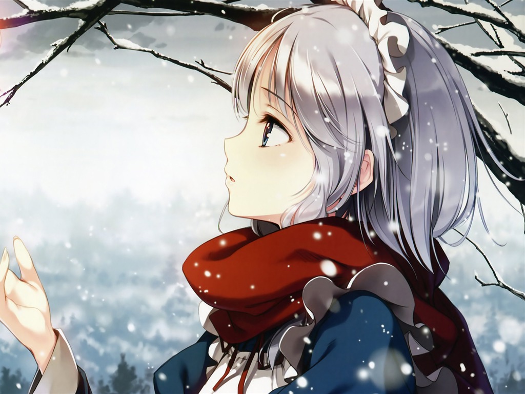 Cute Anime Character Theme Desktop Wallpaper Pre