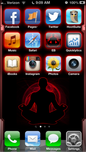 Entertainment Buddha iPhone Wallpaper