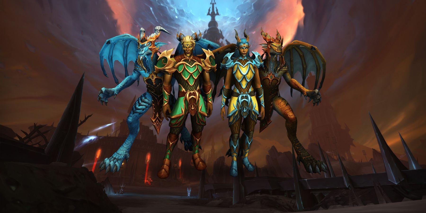 World of Warcraft Dracthyr Evokers Get New Anima Powers in Torghast